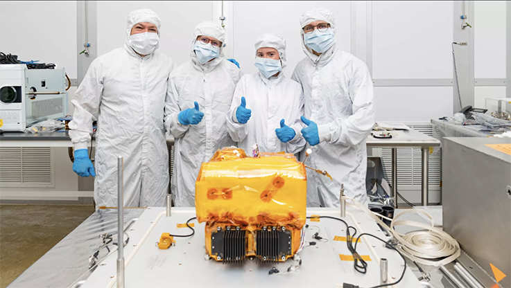 Le module français DraMS-GC pour Dragonfly vers Titan livré à la NASA